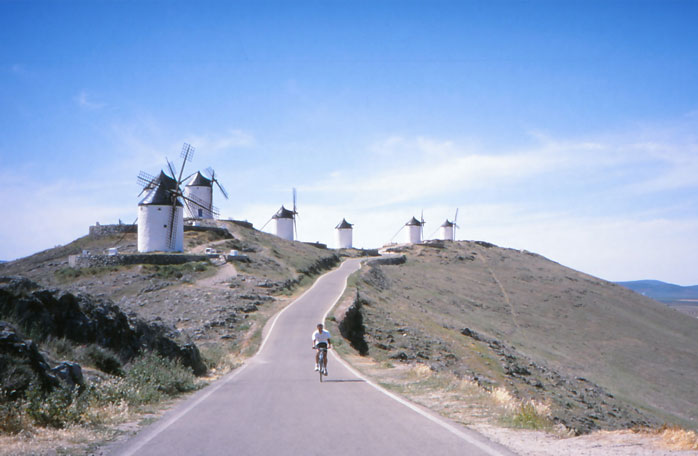 Bicycle routes in Spain