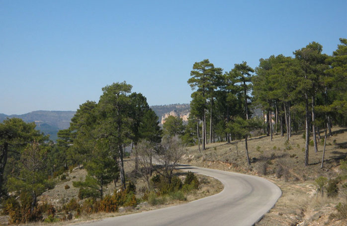 Bicycle routes in Spain