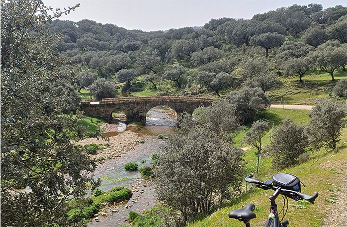 Bicycle routes in Spain